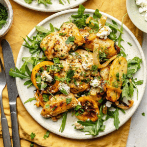 Lemon & Herb Chicken with Sweet Potatoes
